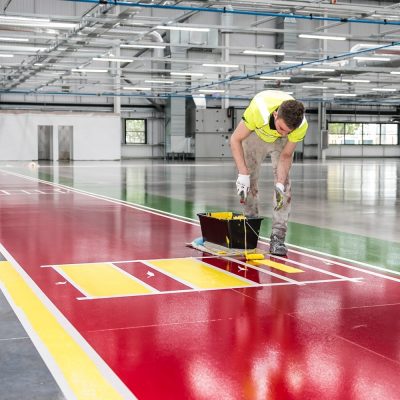 Resin Floor Paint Epoxy and Polyurethane Coating For Industrial Floors